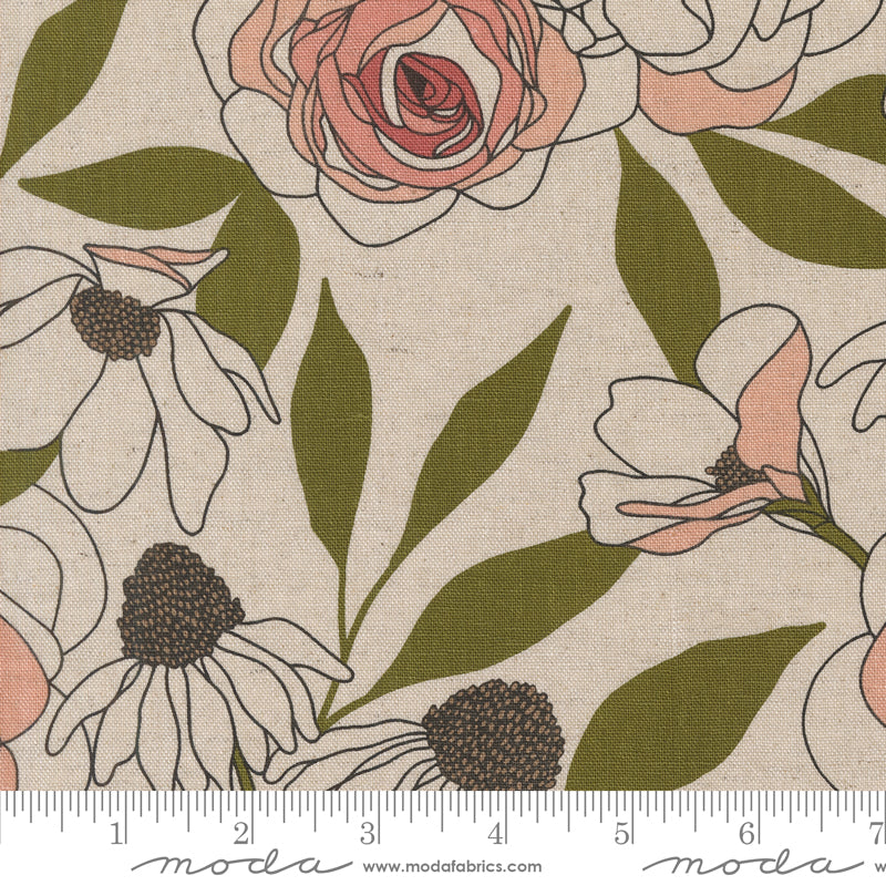 Botany Mochi Linen - Paper Rose