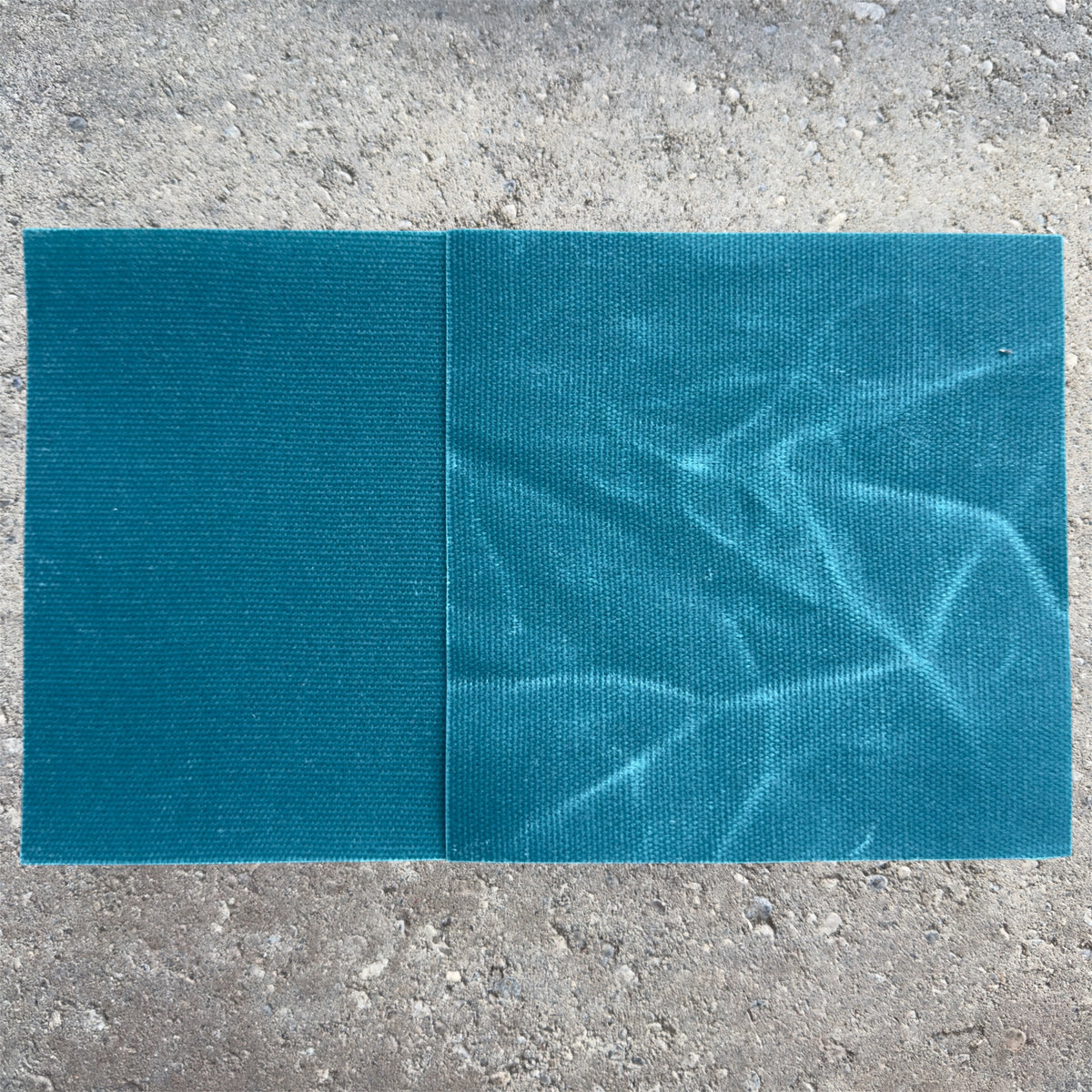 12 oz Waxed Canvas - Turquoise 2.0