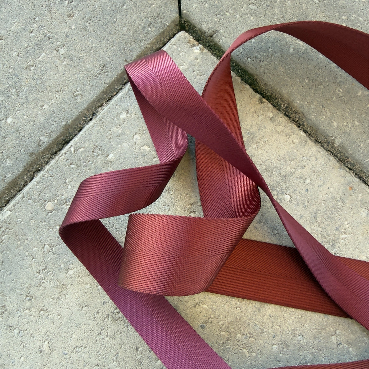 Nylon Webbing - Burgundy