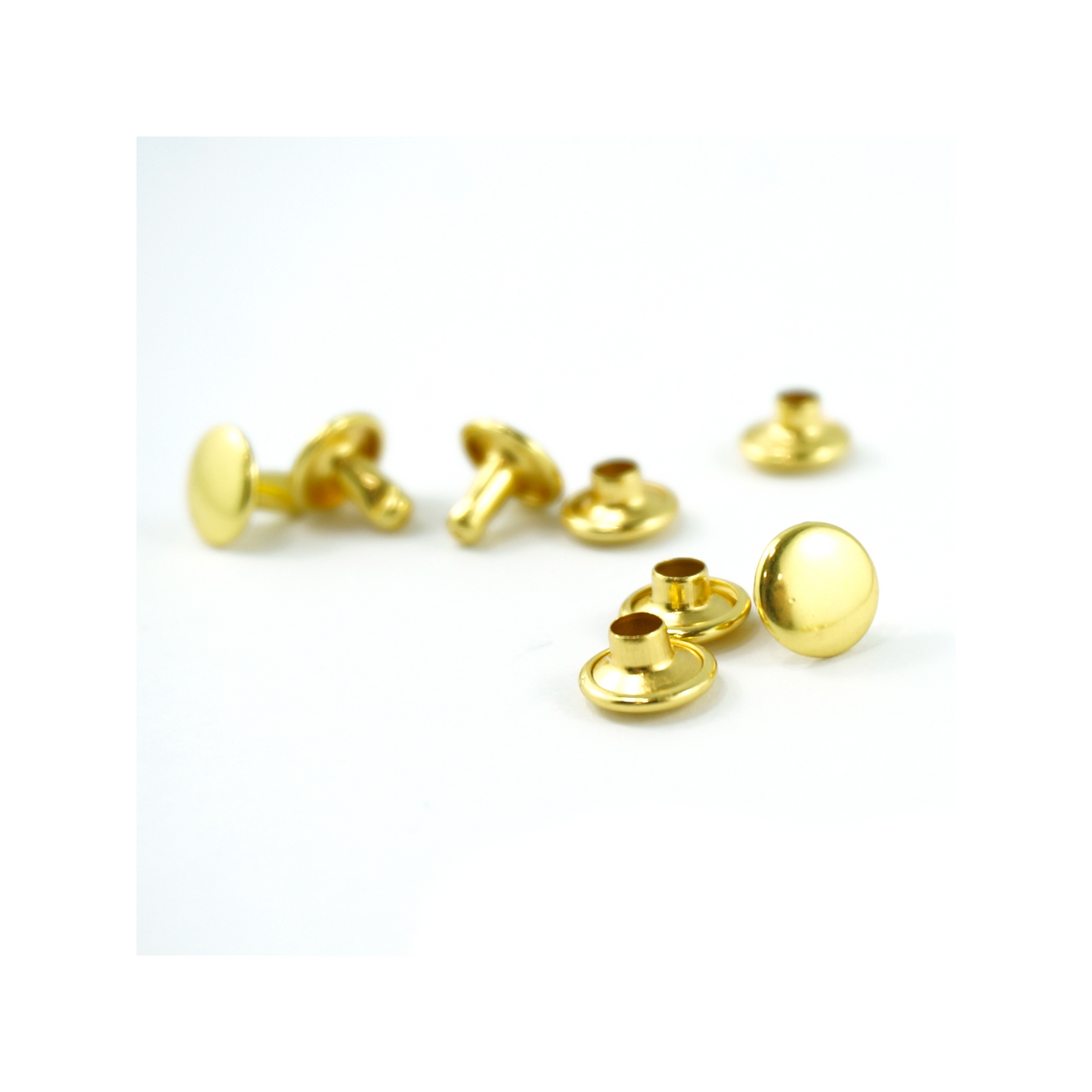 Double Cap Rivets (50 Pack)