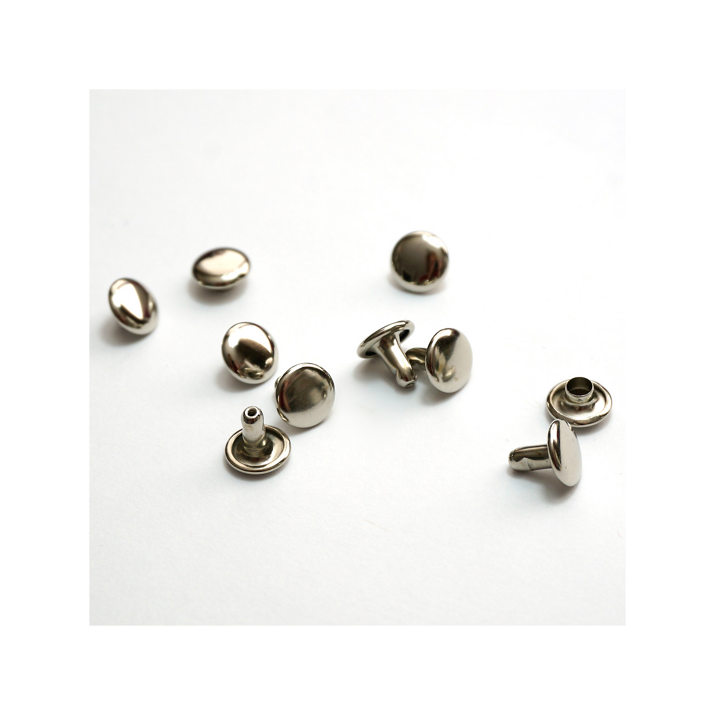 Double Cap Rivets (50 Pack)