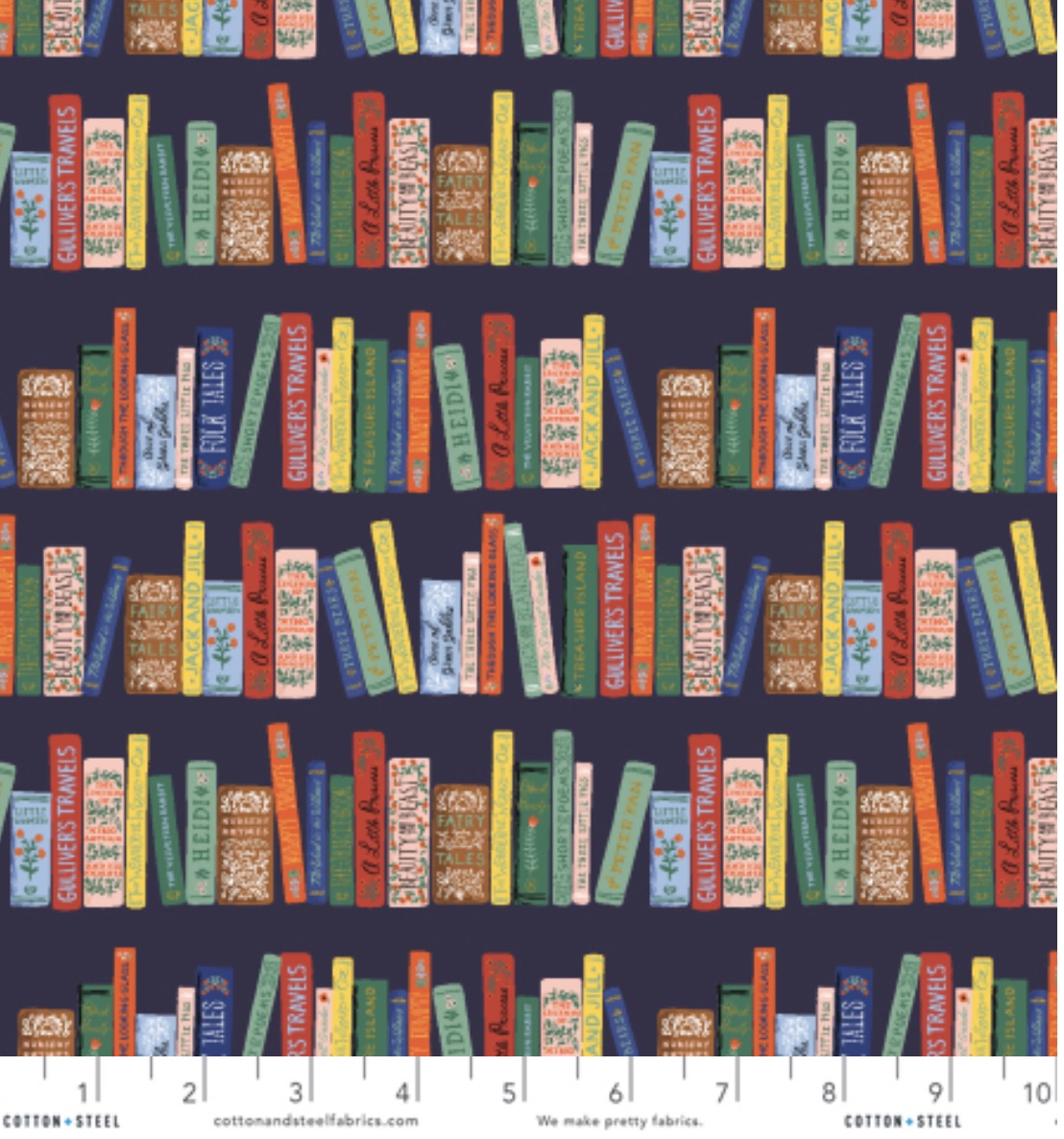 Rifle Paper Co - Curio, Book Club in Navy Metallic