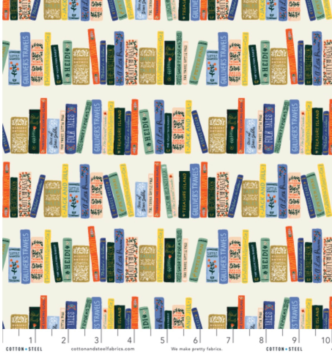 Rifle Paper Co - Curio, Book Club in Cream Metallic