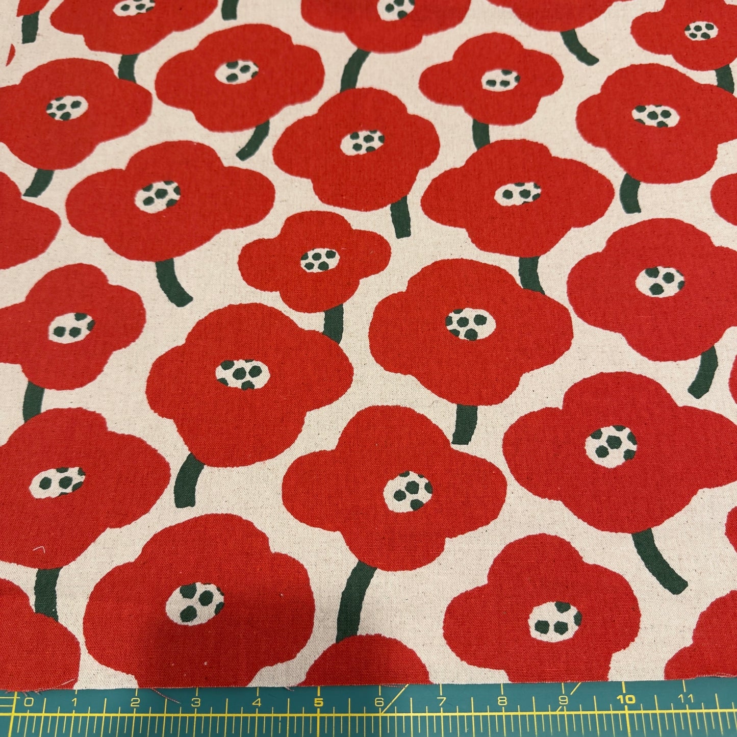 Poppy-Poppy Canvas in Red