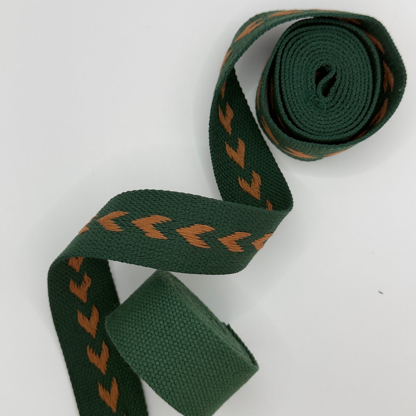 Arrow Webbing - Forest Green