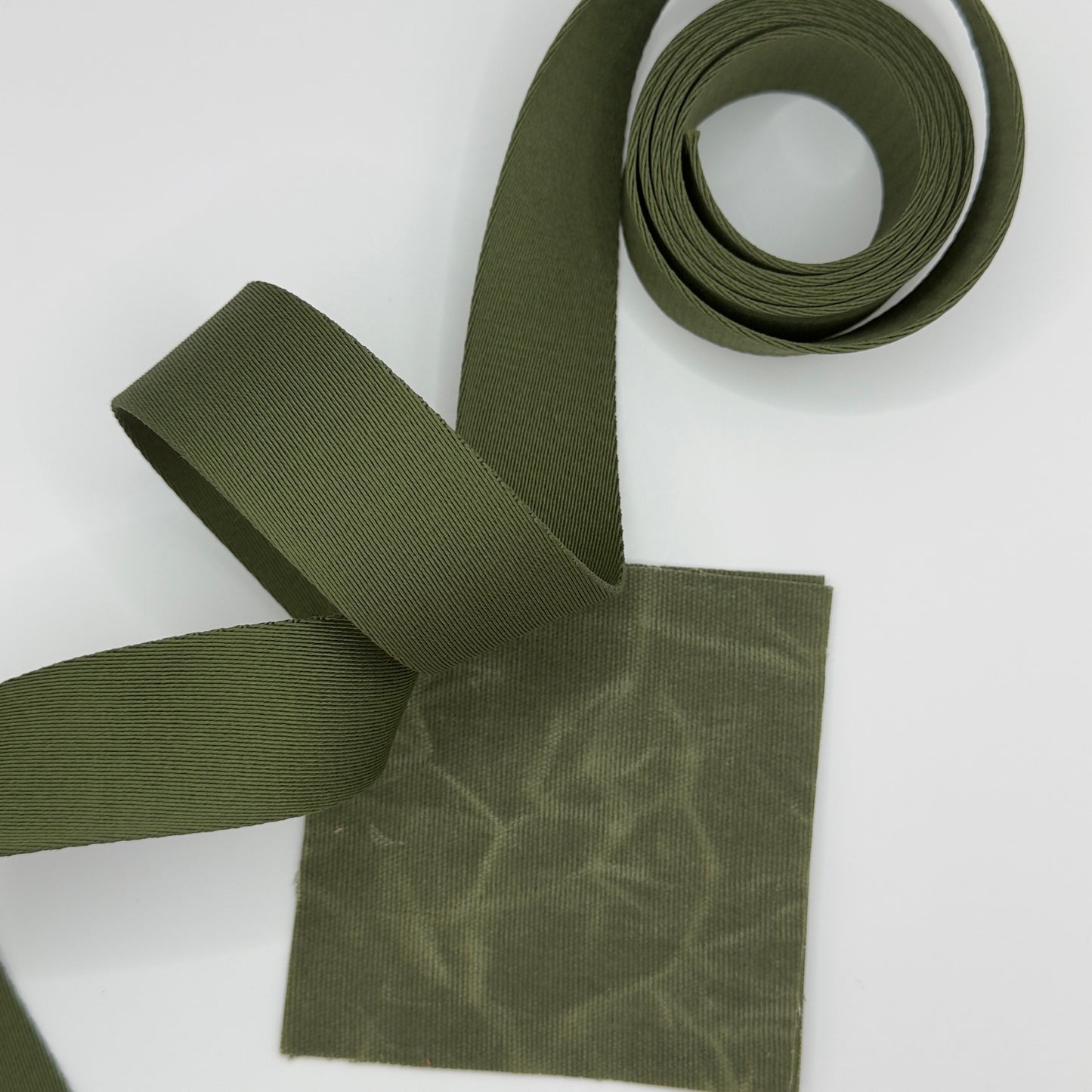 Polyester Webbing - Leaf Green