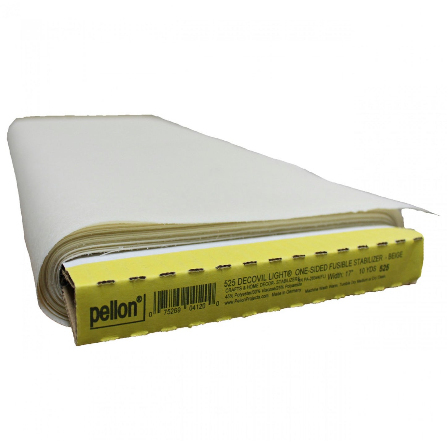 525 Pellon Decovil Light Fusible Stabilizer, 17” wide