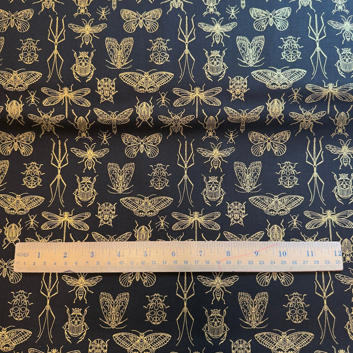 Meadowmere in Black (Sold per yard)