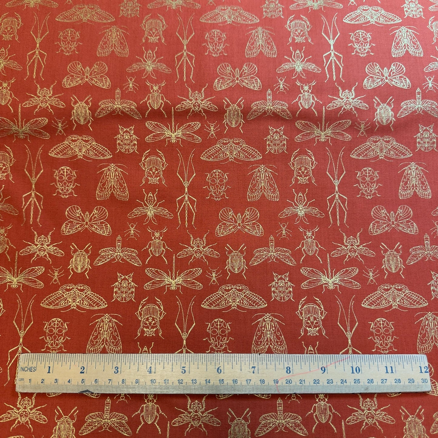 Meadowmere in Poppy (Sold per yard)