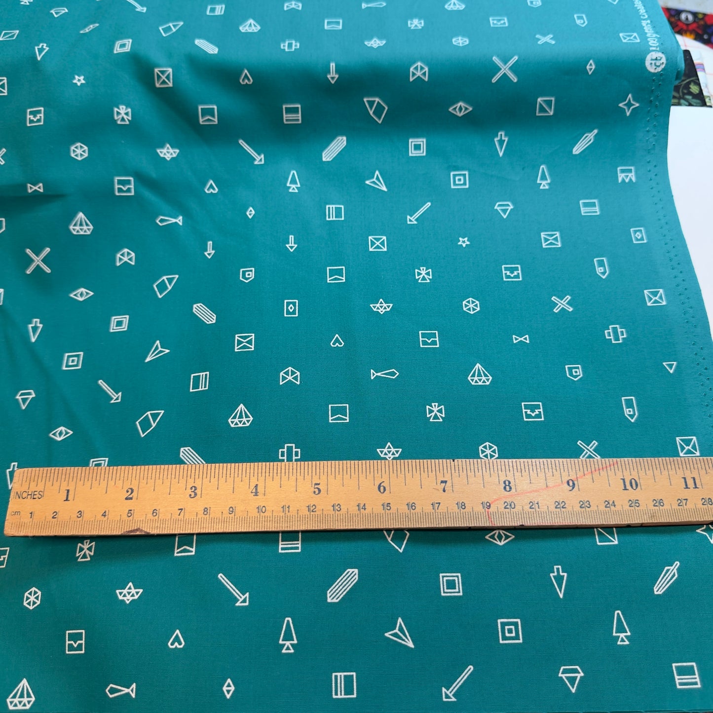 Trinket Turquoise (Sold per yard)