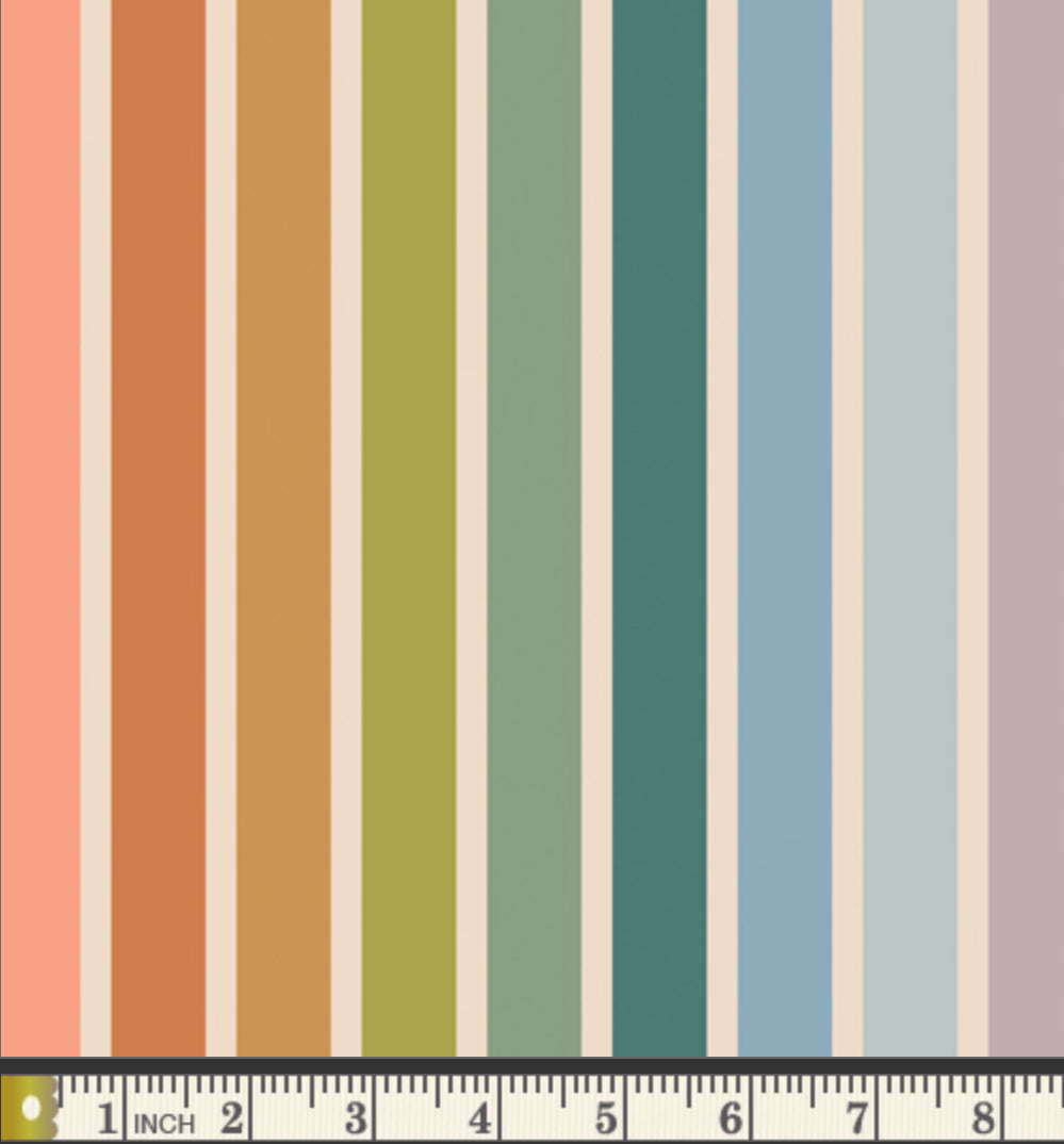 Slow Summer - Summer Stripe Canvas