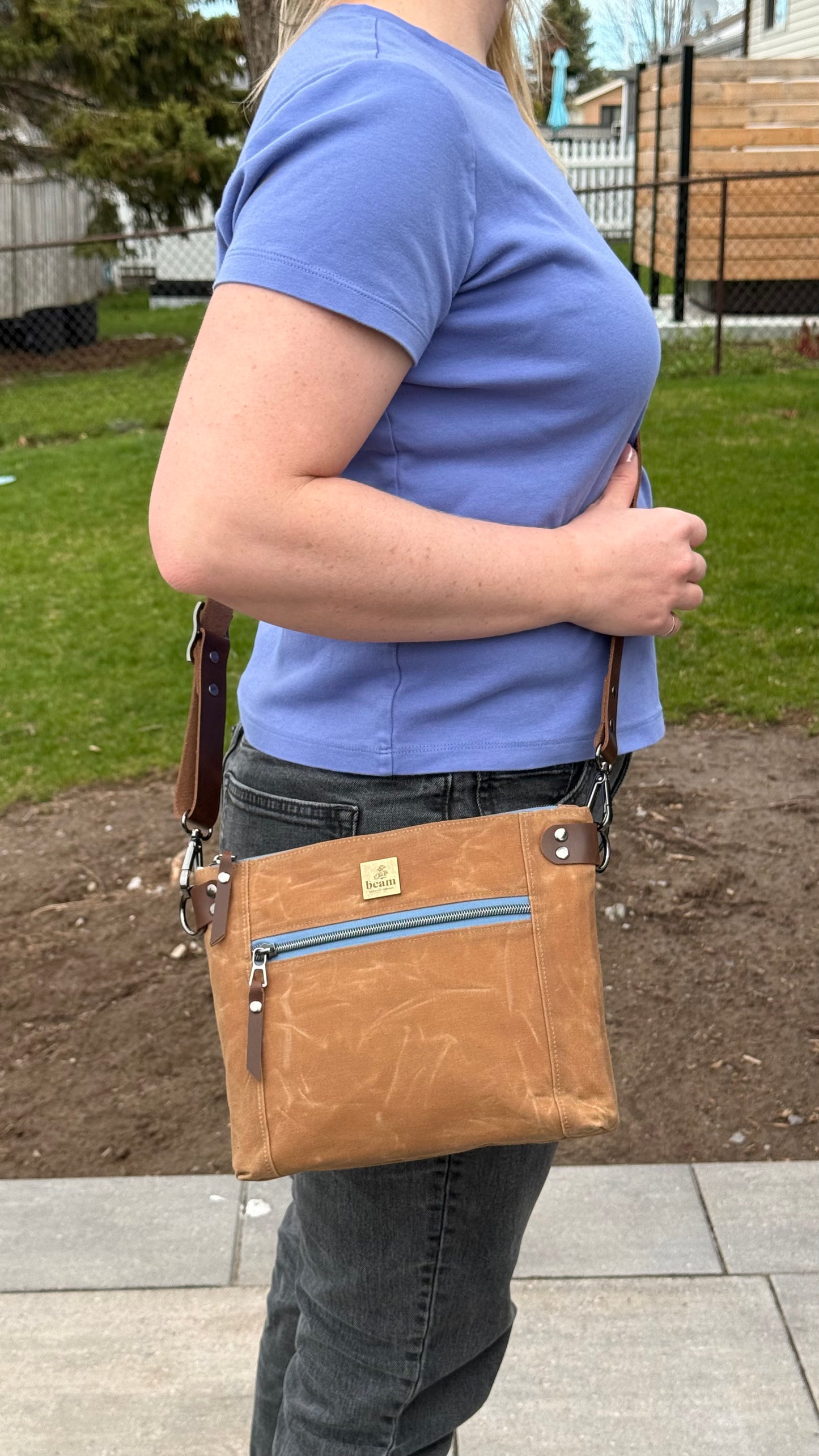 Cambridge Crossbody Bag - Field Tan
