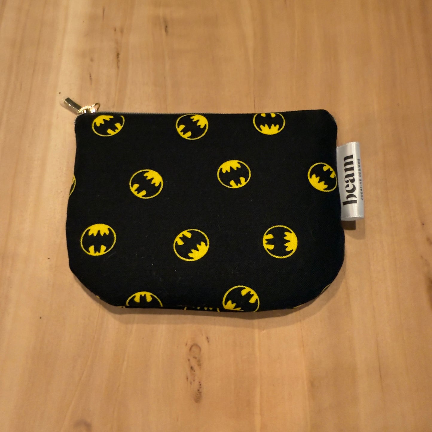 Pochette Sweet Little Coin - Motif floral bleu