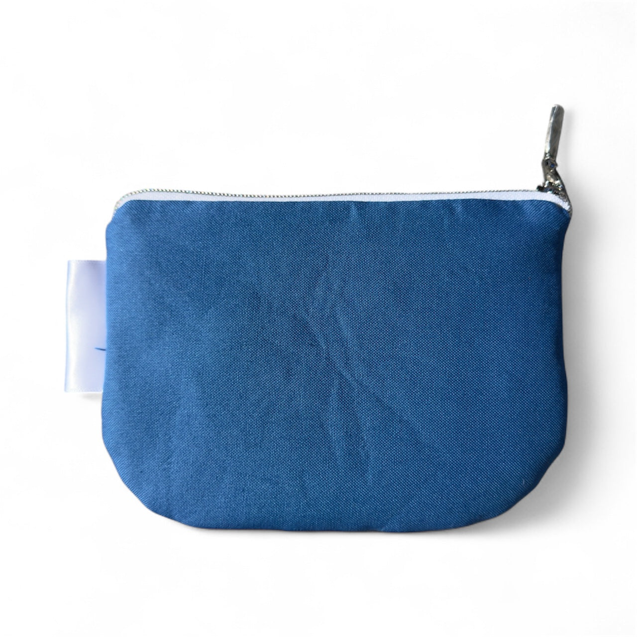 Pochette Sweet Little Coin - Motif floral bleu