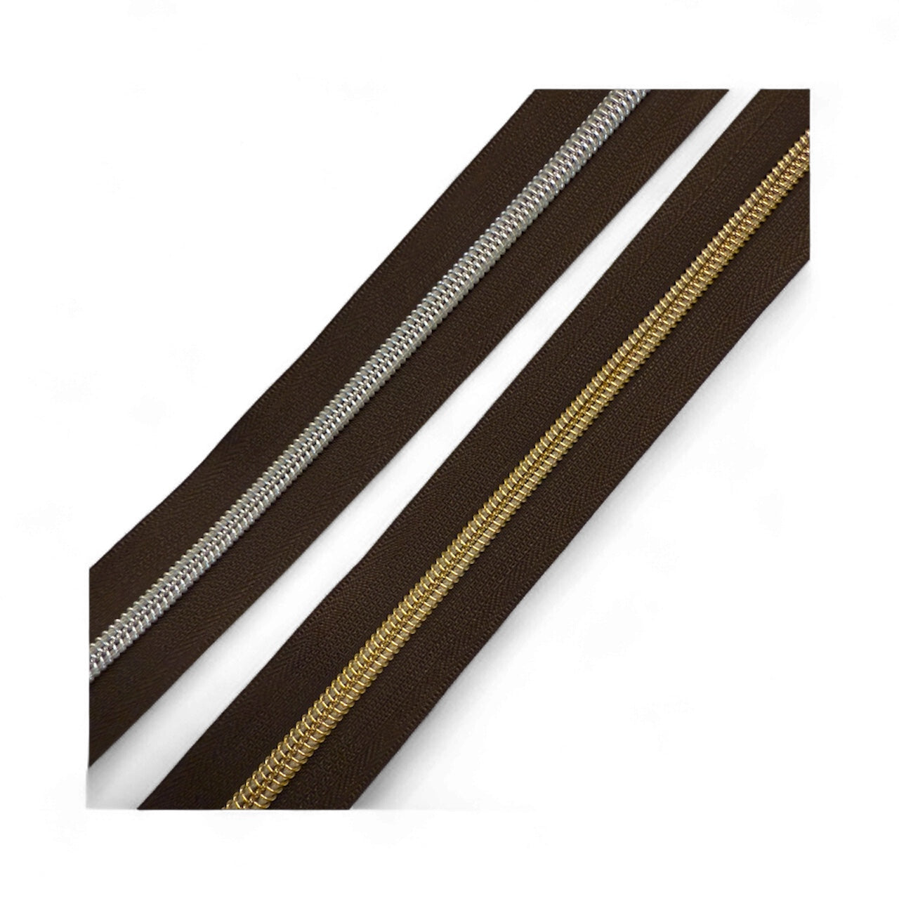 Dark Brown - #5 Zipper Tape