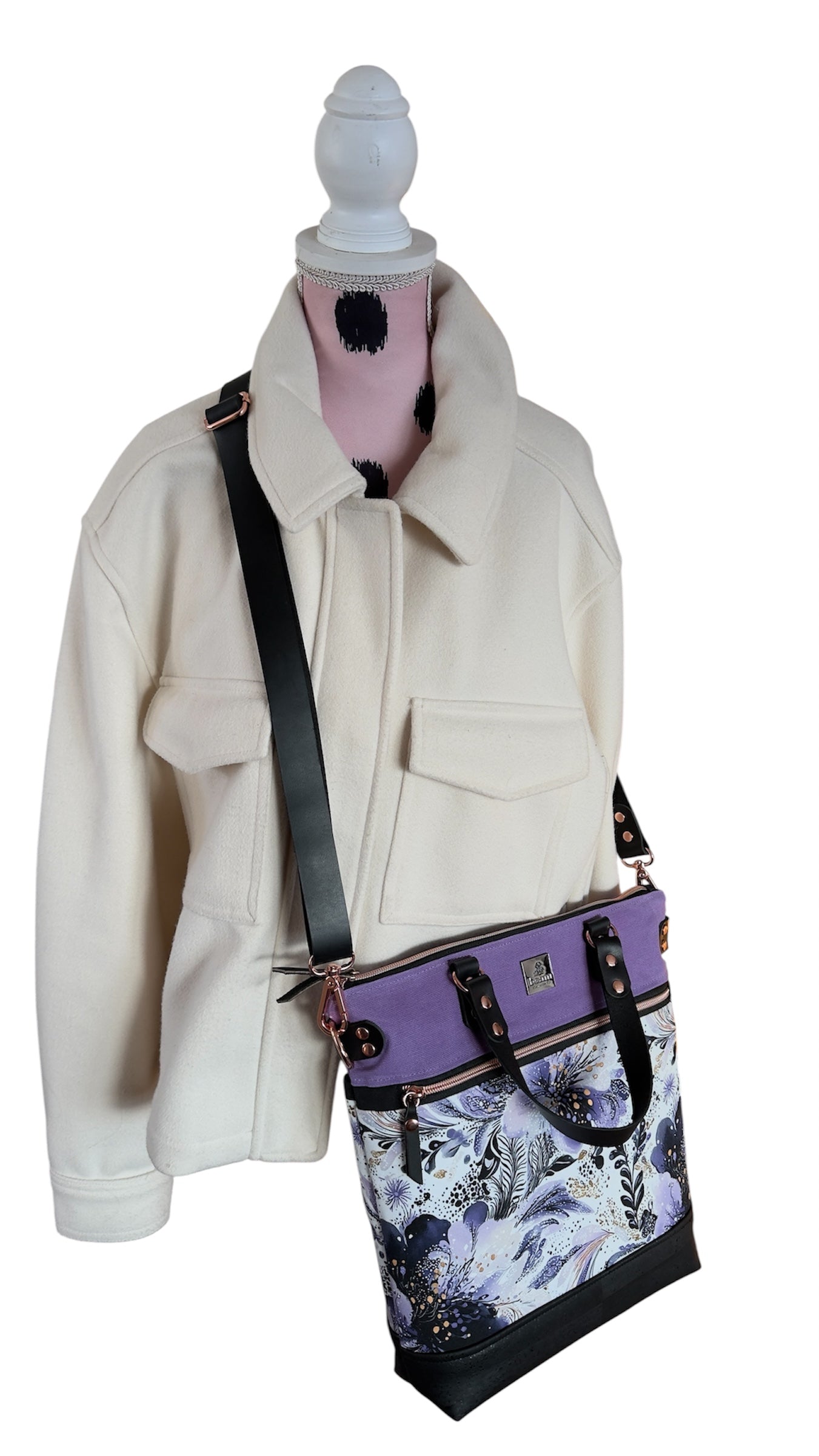 Aberdeen Tote - Purple Floral