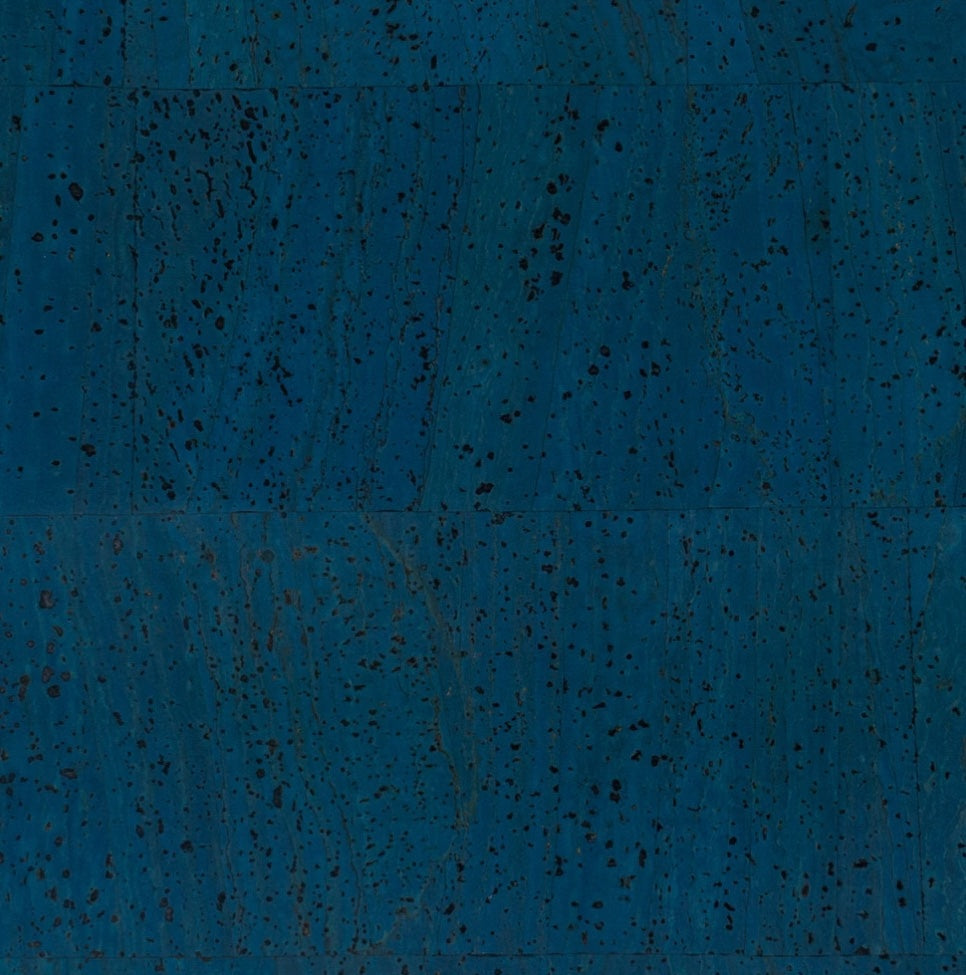 Cork Fabric - Deep Ocean