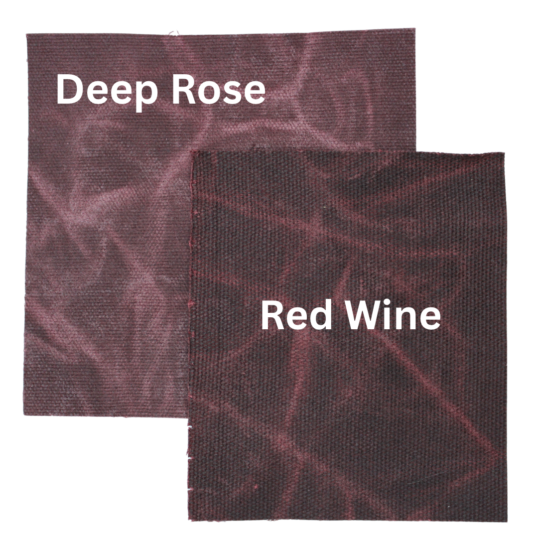 12 oz Waxed Canvas - Red Wine