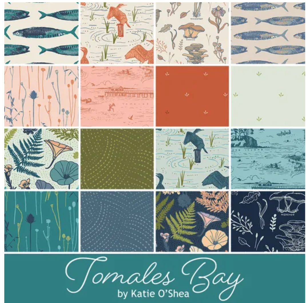 ENSEMBLE FAT QUARTER - Collection Tomales Bay