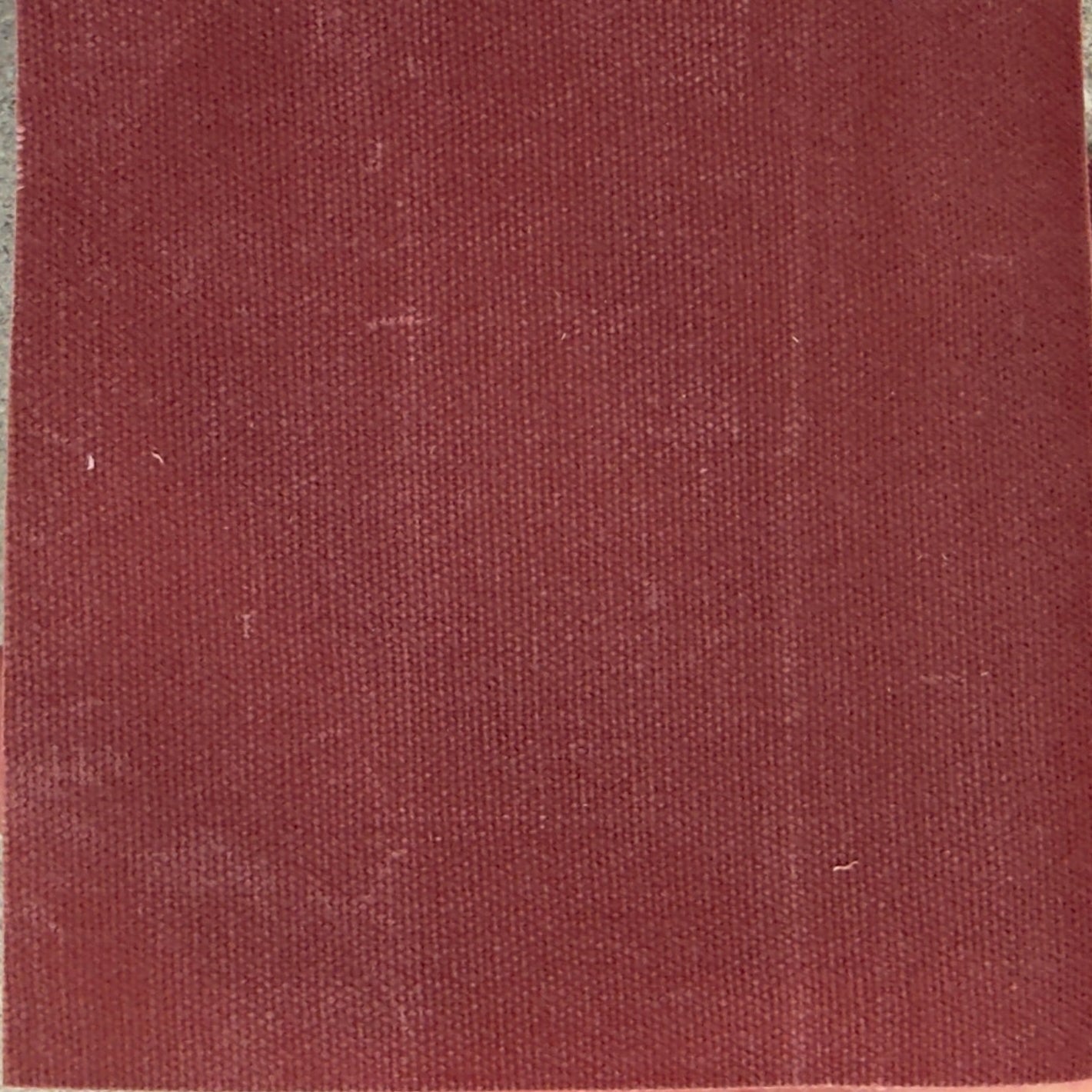 12 oz Waxed Canvas - Marsala