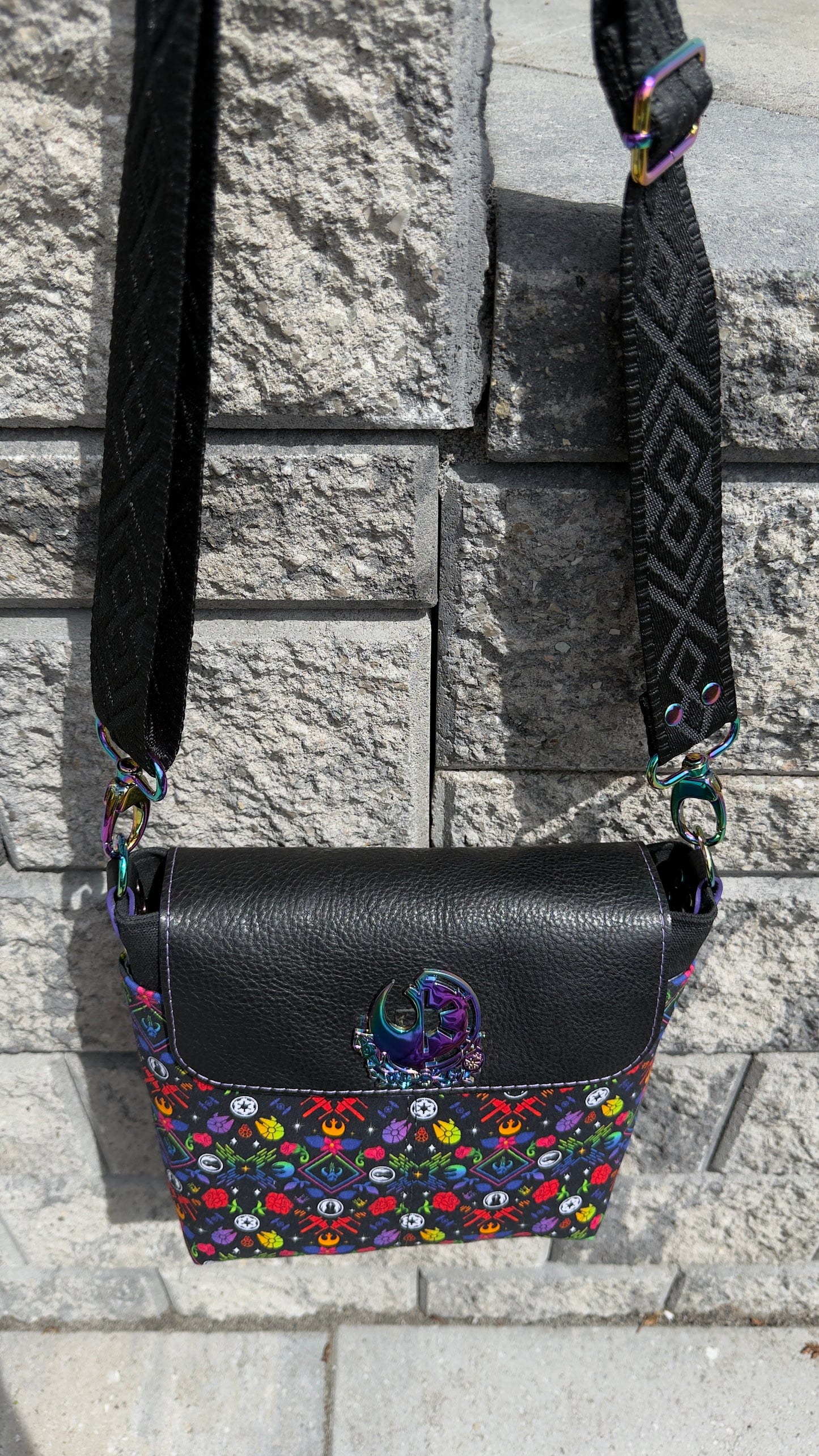 Crossbody Satchel - To the Galaxy
