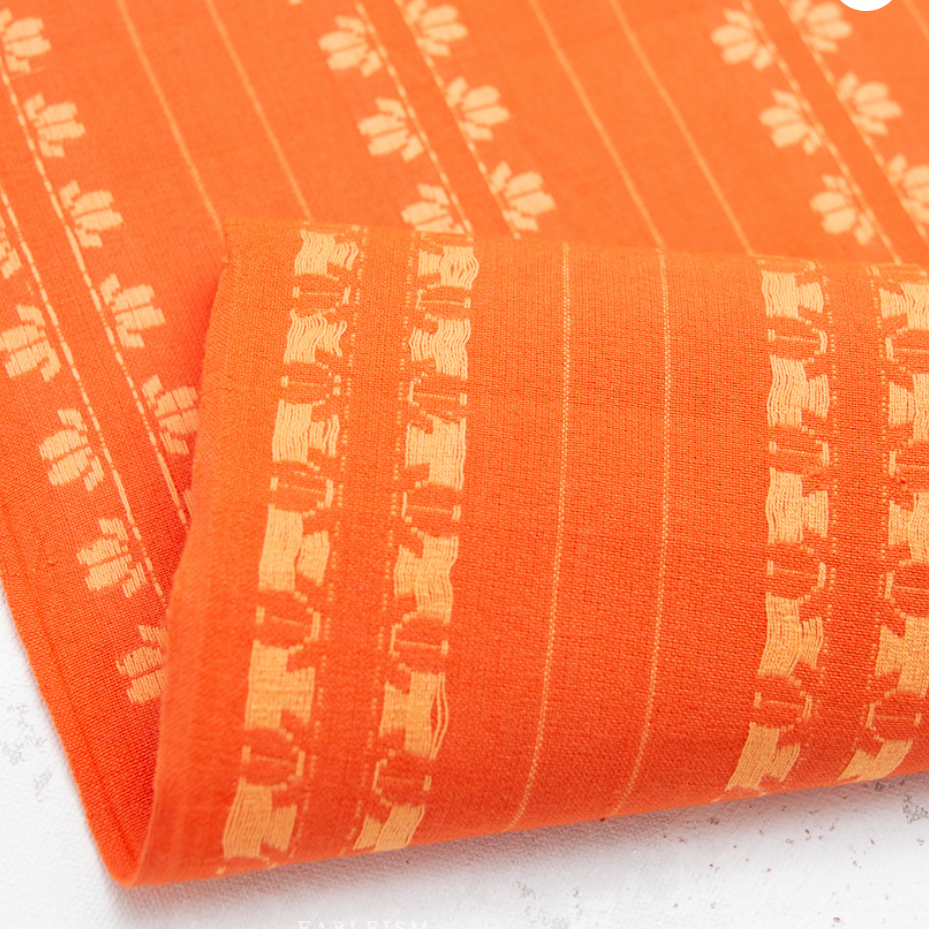 Fableism - Fine & Dandy - Deco Stripe in Firecracker