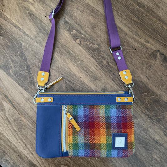 Zippy Crossbody Bag - Colour Blocks