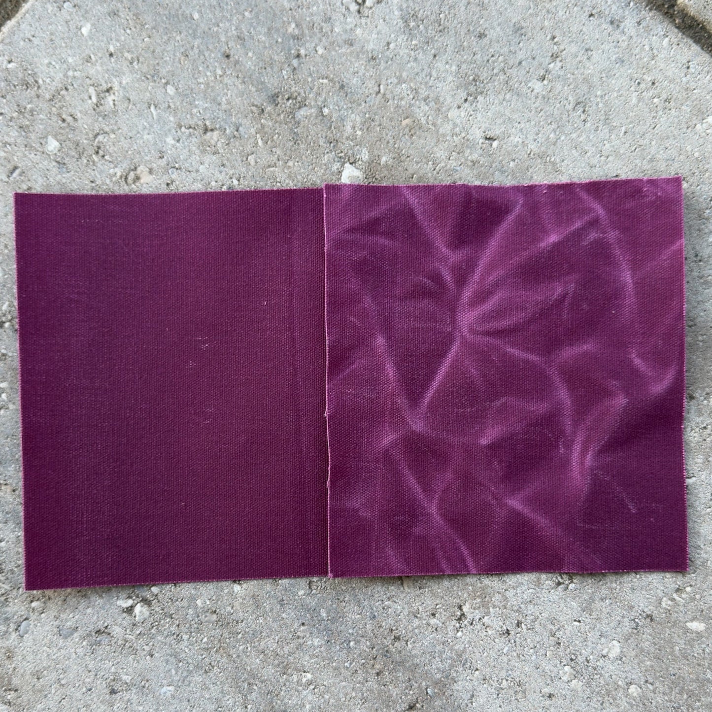 12 oz Waxed Canvas - Plum