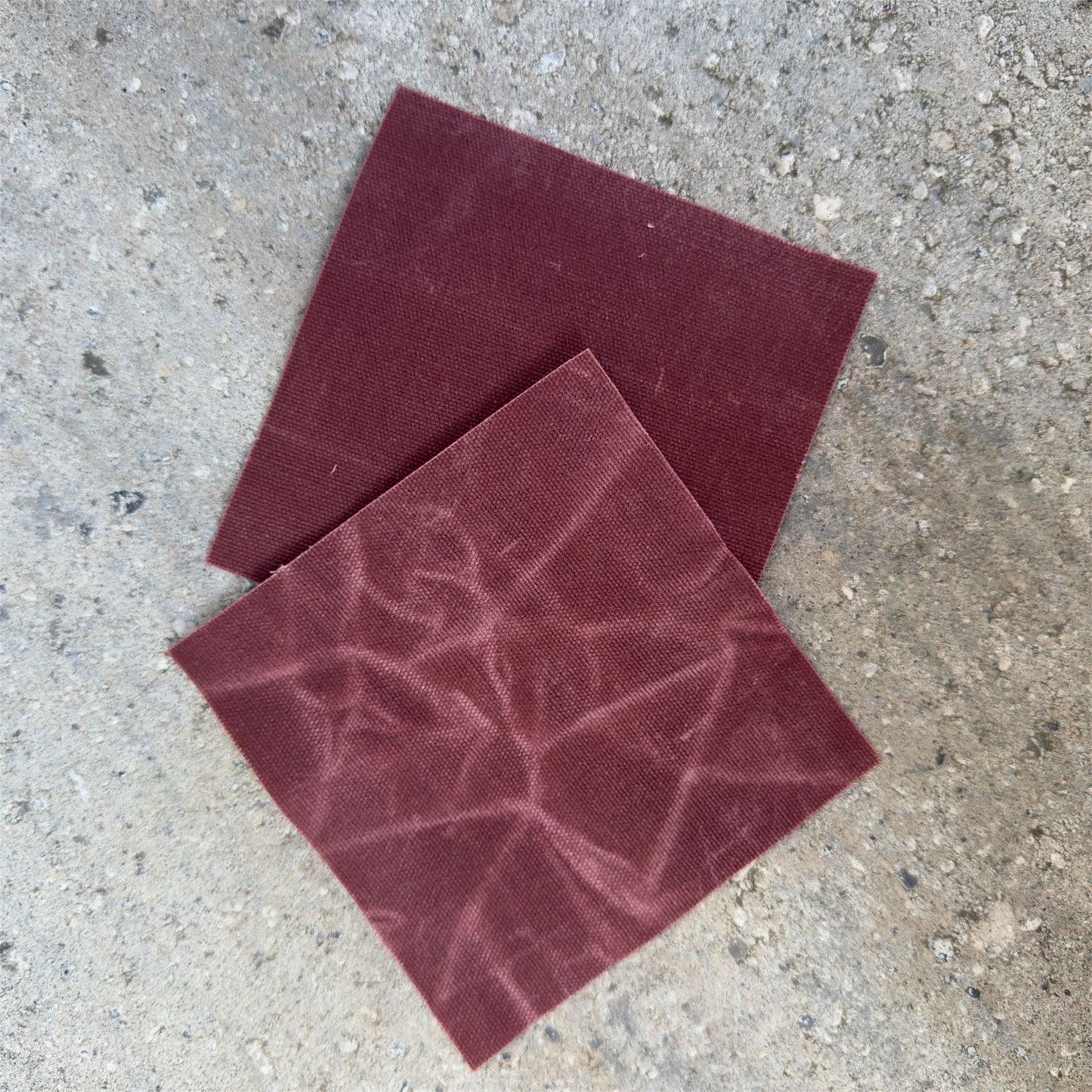 12 oz Waxed Canvas - Marsala