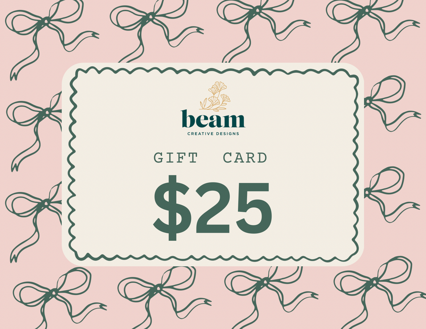 Carte-cadeau Beam Creative Designs