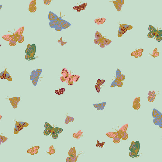 Rifle Paper Co. - Butterfly House Mint Metallic