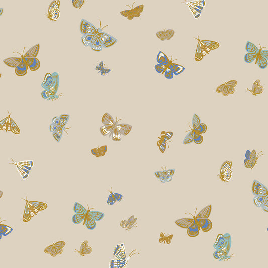 Rifle Paper Co. - Butterfly House Linen Metallic