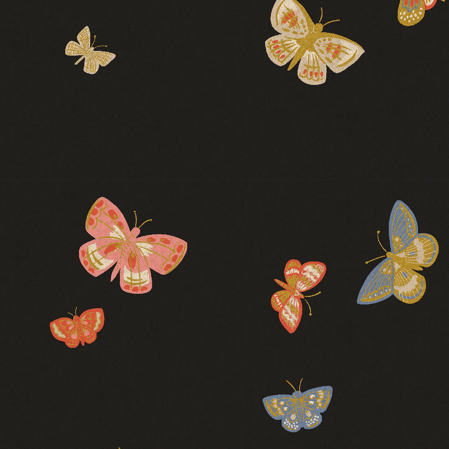 Rifle Paper Co. - Canvas - Butterfly House Black