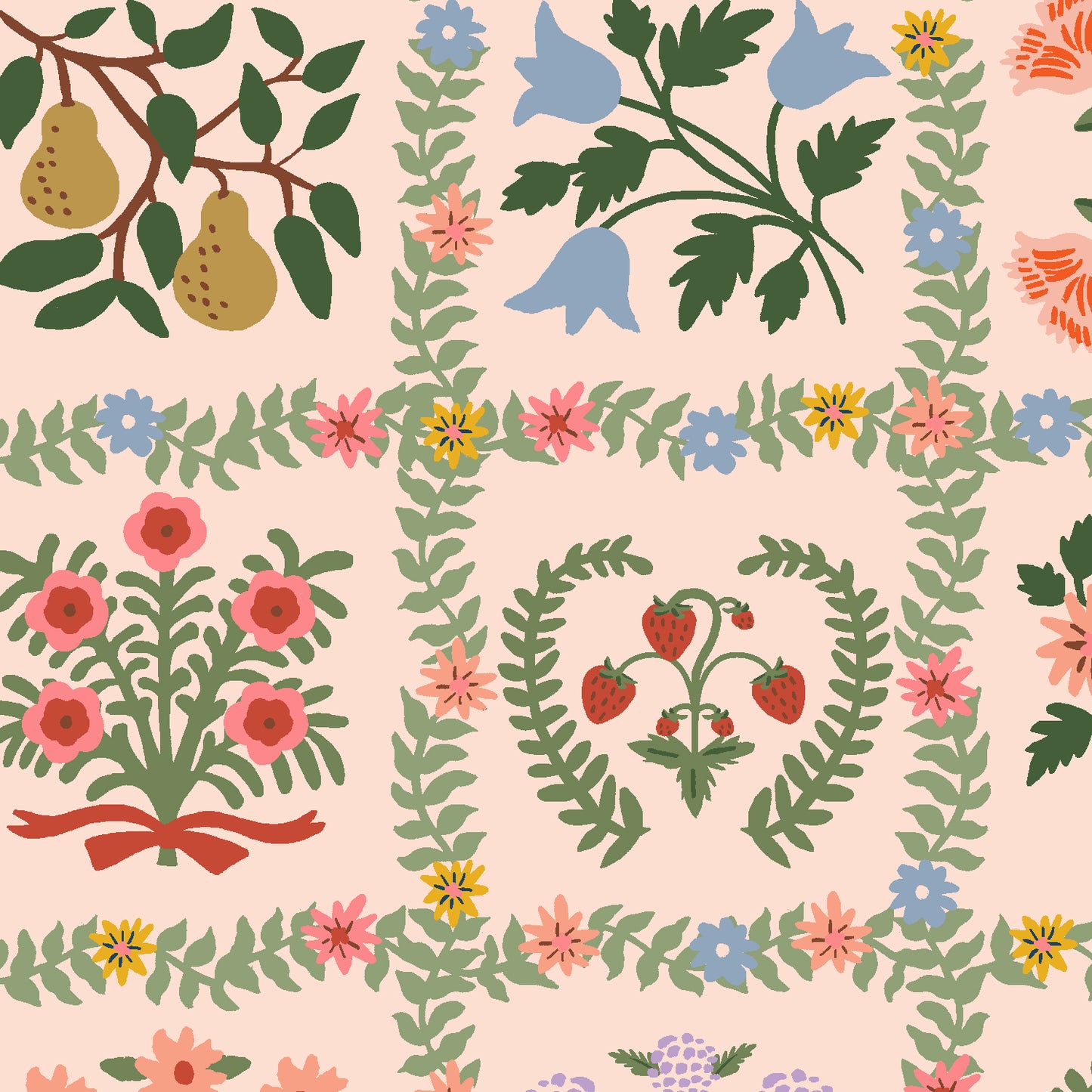 Juliet Rose - Toile Multi Lin