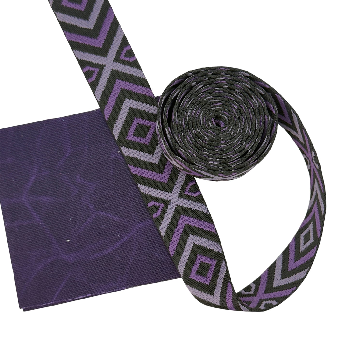 Double Diamond Webbing - Grape