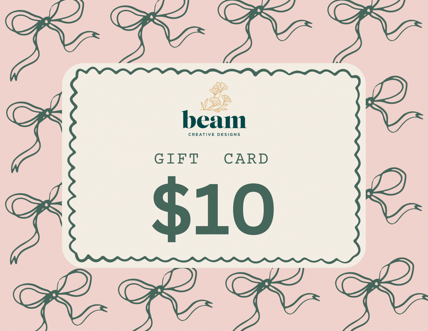 Carte-cadeau Beam Creative Designs