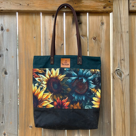 Wool + Wax Tote - Sunflower