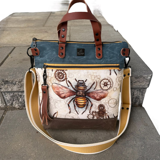 Aberdeen Tote - Steampunk Bees