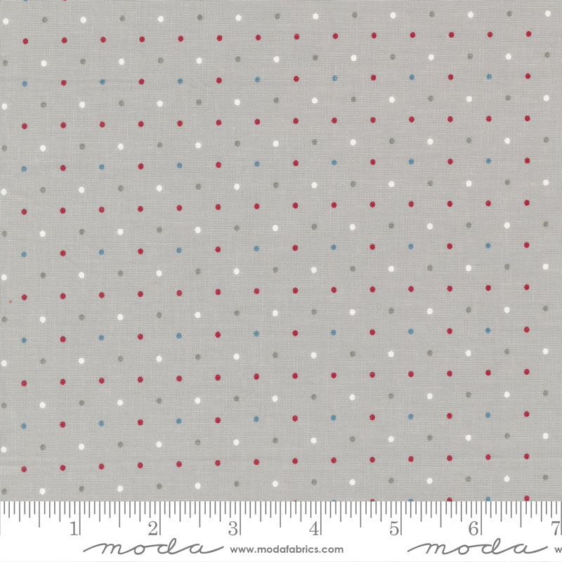 Old Glory Collection - Lella Boutique - Silver, Dot Print