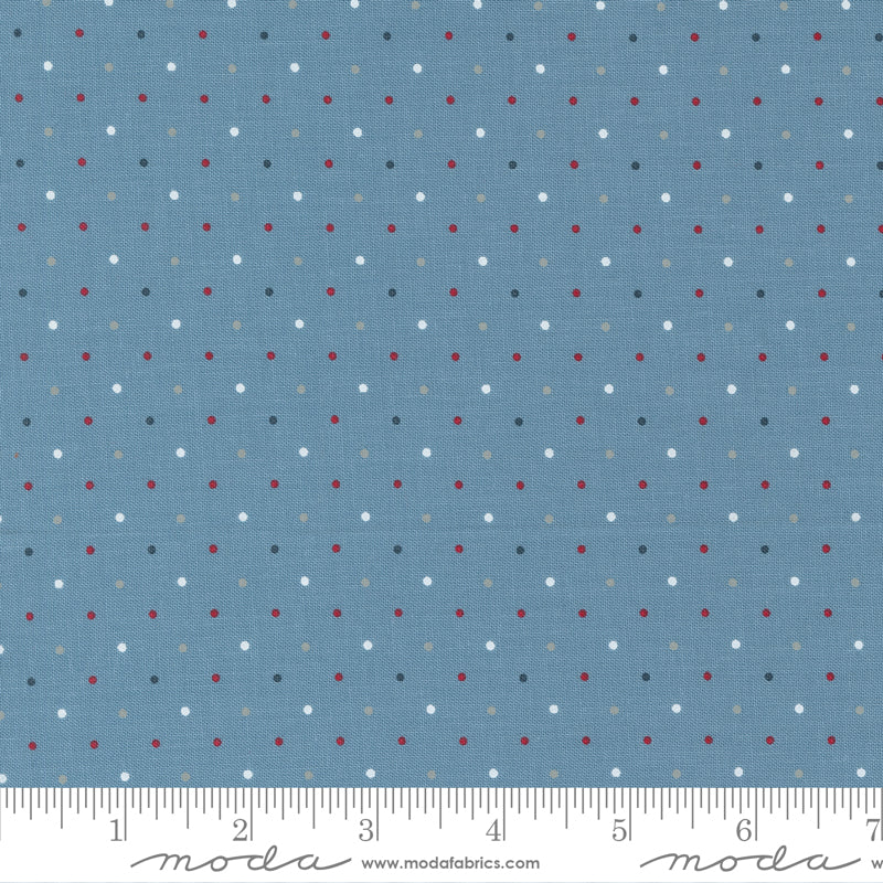 Old Glory Collection - Lella Boutique - Sky, Dot Print