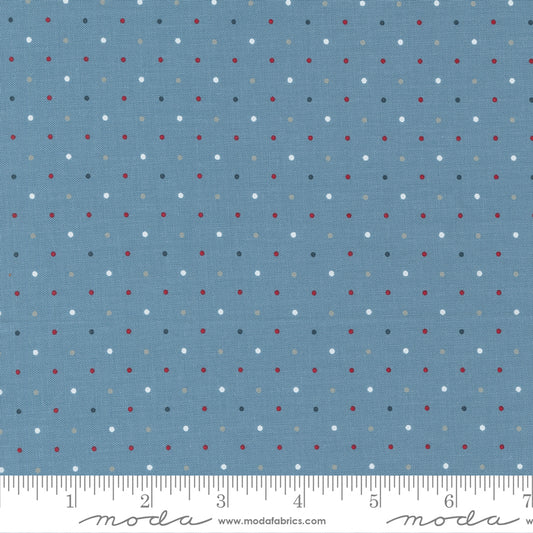 Old Glory Collection - Lella Boutique - Sky, Dot Print