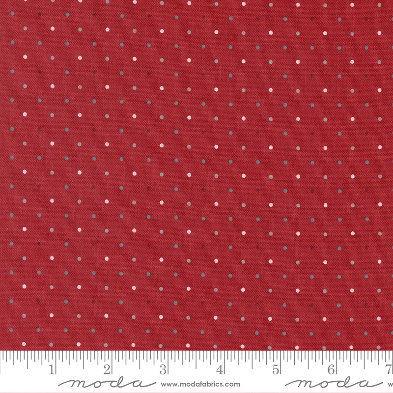 Old Glory Collection - Lella Boutique - Red, Dot Print