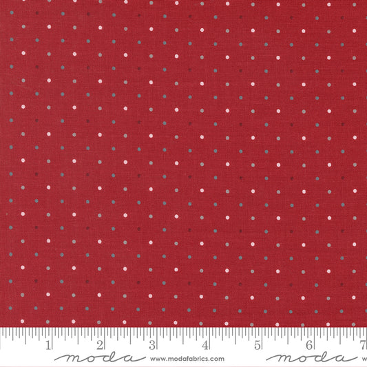 Old Glory Collection - Lella Boutique - Red, Dot Print