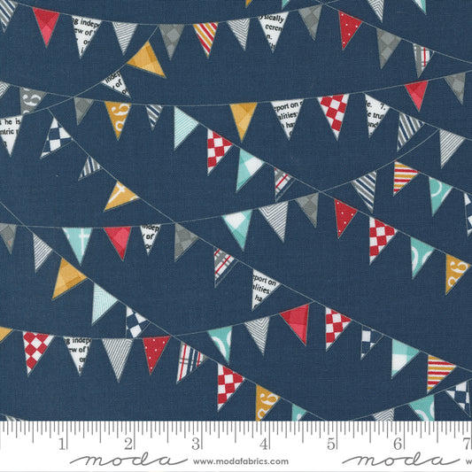 Vintage Collection - Vintage Bunting in Navy