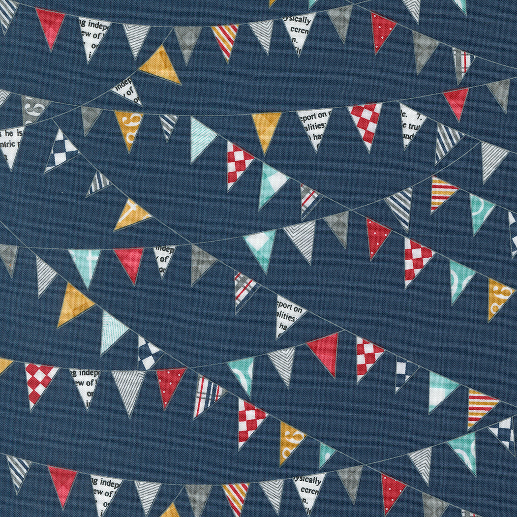 Vintage Collection - Vintage Bunting in Navy