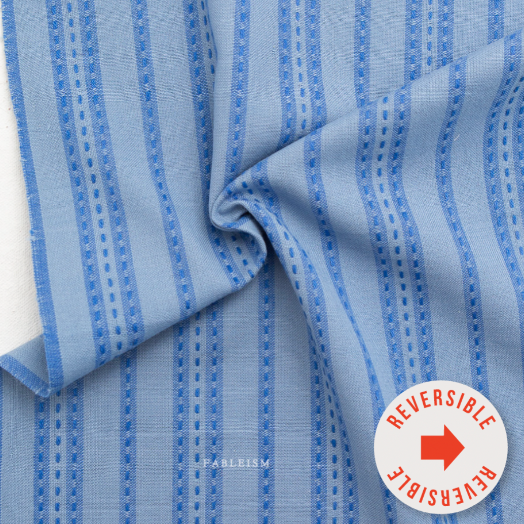 Fableism - Fine & Dandy - Stitch Stripe in Blue