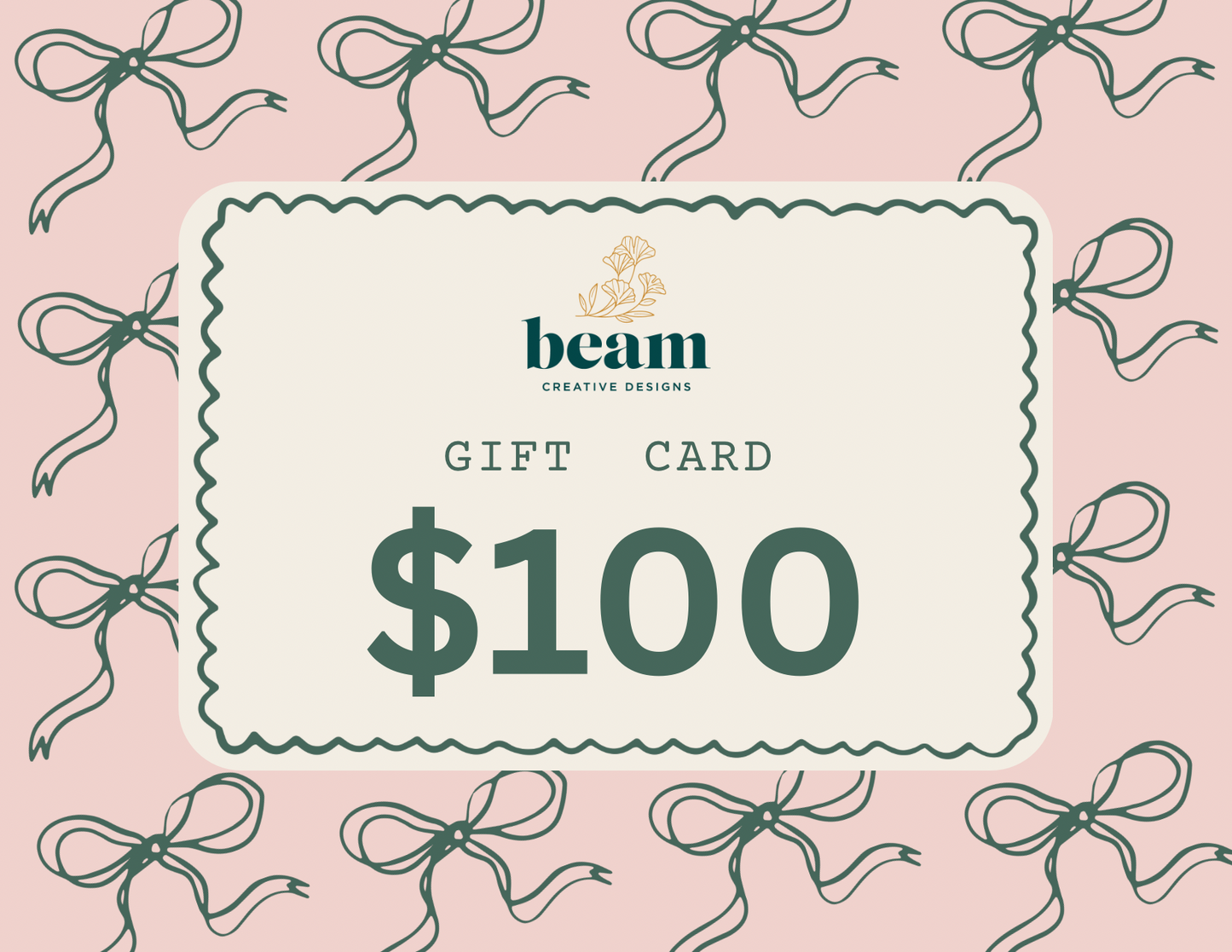 Carte-cadeau Beam Creative Designs