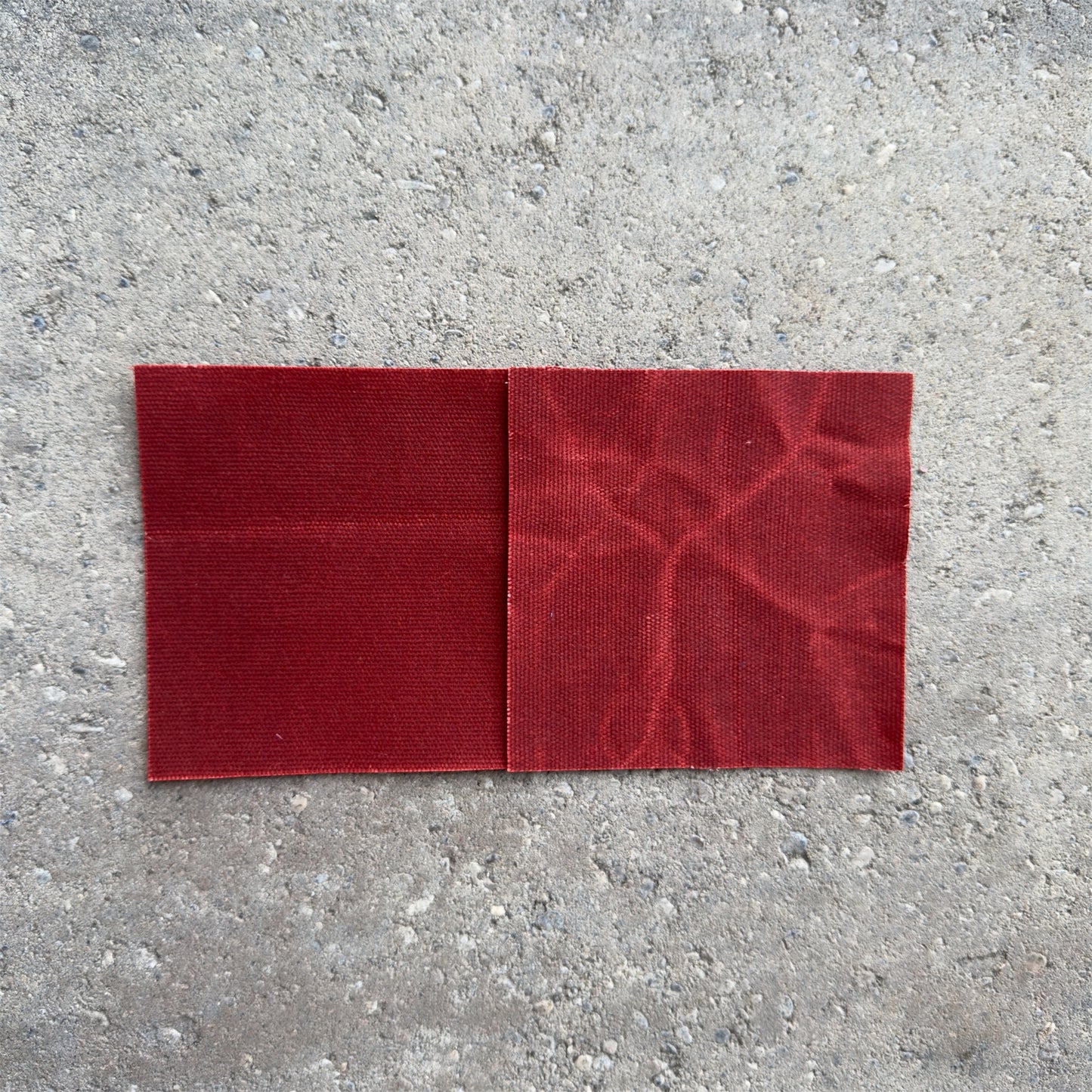 12 oz Waxed Canvas - Autumn Red