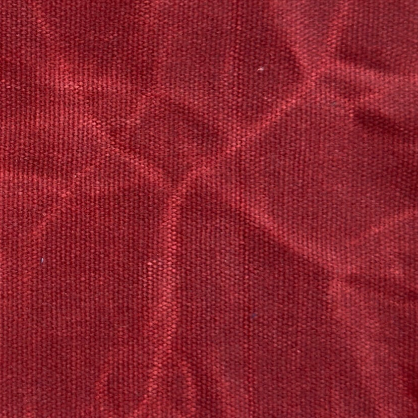 12 oz Waxed Canvas - Autumn Red