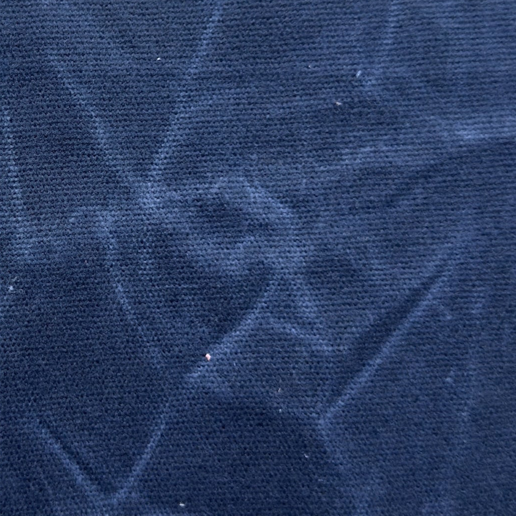 12 oz Waxed Canvas - Dark Denim